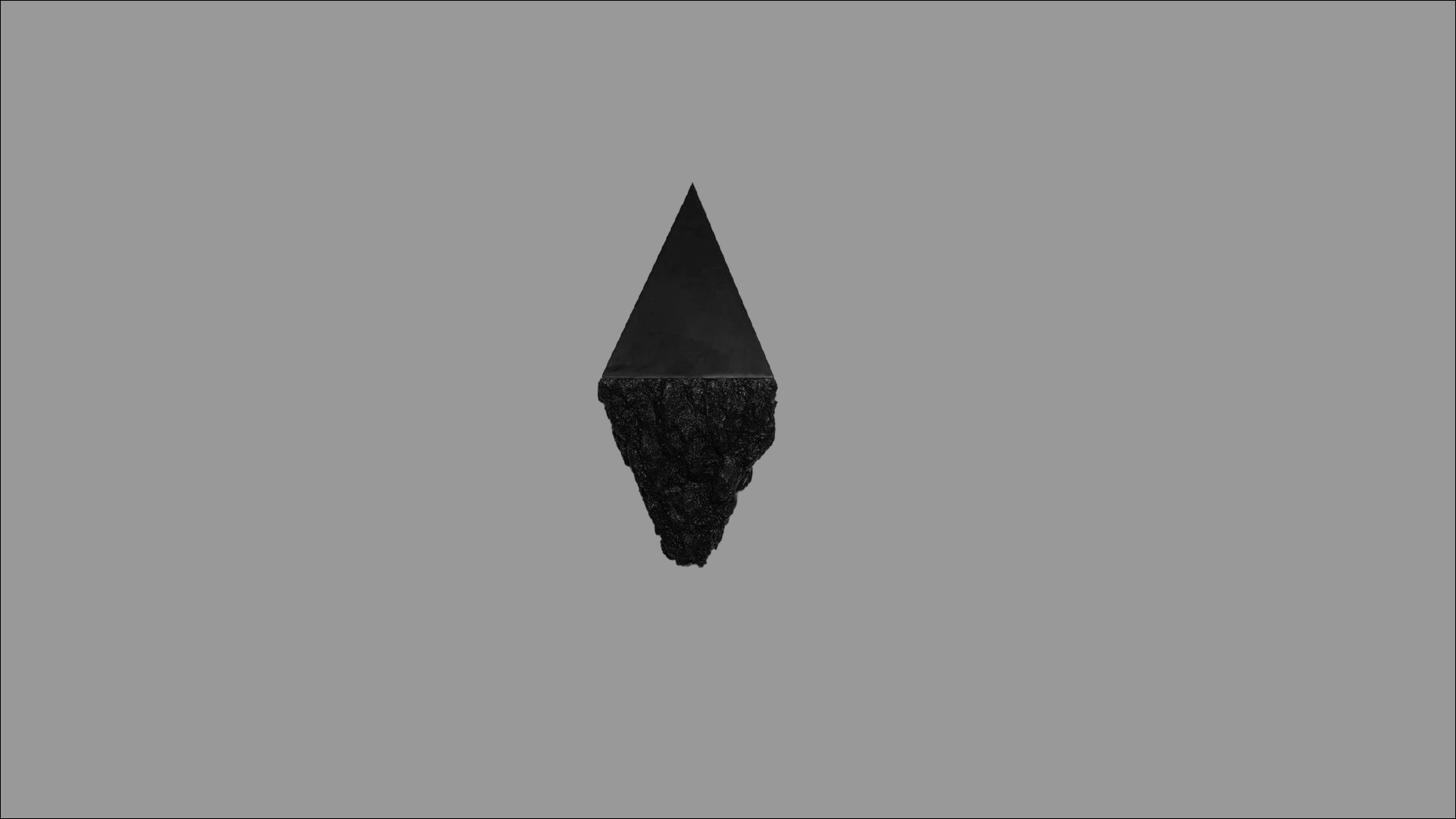 Obsidian identity cover artwork with a refined monochrome system